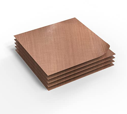 Dörrfolie Antihaft mit Teflonbeschichtung 33 cm x 30,5 cm 5er Pack Kitchella