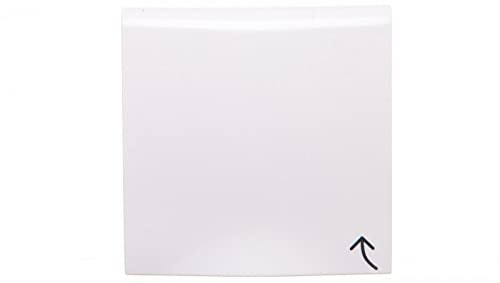 B.Quadrat Frontplatte Steckdose mit/u mit Abdeckung schneeweiß 396589899 hager polo 4011334460114