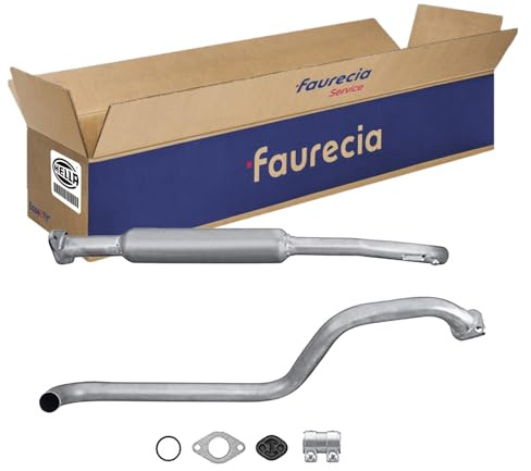 HELLA 8LC 366 025-421 Mittelschalldämpfer - Easy2Fit® Kit - mitte | Kompatibel mit: NISSAN ALMERA I, ALMERA I Hatchback
