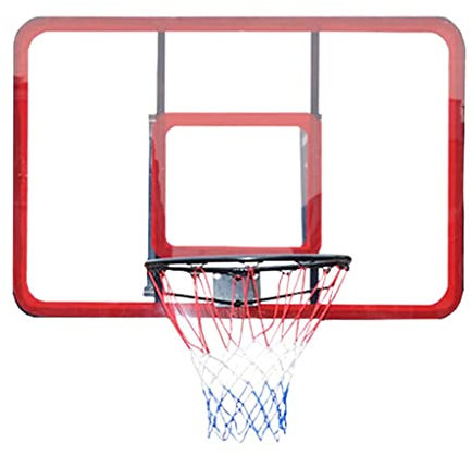 Basketballkorb Wandmontierter Basketballkorb Für Den Innen- Und Außenbereich, Durchmesser 45 Cm/17,7 Zoll Fester Korb, Dunk-Spielausrüstung Für Erwachsene Teenager