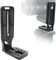 Aupoko Piastra a Sgancio Rapido Universale L Supporto Orizzontale Verticale per Fotocamera DSLR con Vite da 1/4 per Treppiede, Testa a Sfera, Stabilizzatore Gimbal, Treppiede di Interfaccia 1/4
