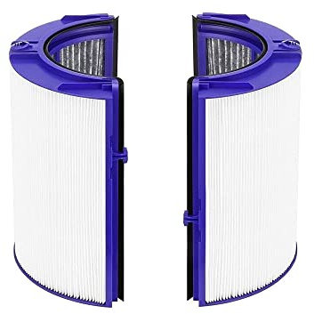 Trade-Shop HEPA-Filter inkl. Aktivkohlefilter kompatibel mit Dyson TP07 TP08 TP09 TP7A PH3A ersetzt 970341-01 965432-01 / Luftreiniger Ventilator