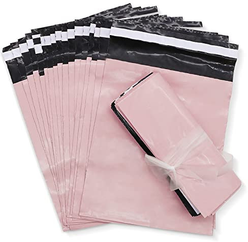 SJORHNUS Damen-Sanitärbeutel, 100 Stück, rosa, persönliche Entsorgungsbeutel für weibliche Hygiene-Entsorgungsbeutel, diskrete Tampons, Damenbinden, Servietten, Slipeinlagen F, selbstklebend und