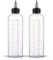 Cosywell Applicator Bottles for Hair 8.5oz Hair Squeeze Bottles with Graduated Scale Hair Dye Applicator Bottle Empty Plastic Hair Color Oil Bottle 2 Pack