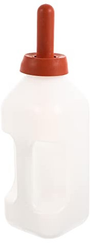 Cabilock Thicken Tiernahrung Flasche Für Kälber Lämmer Und Ziegen Tiermilchflasche Mit Einzigartigem Nippeldesign Leicht Zu Reinigen Langlebig Und Auslaufsicher