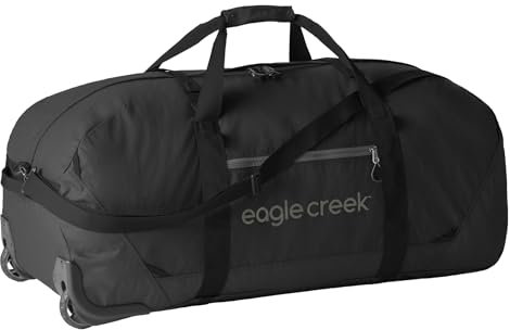 Eagle Creek No Matter What Reisetasche mit Rollen, 130L Volumen, Duffel Bag, Wasserabweisend, Robust, Black