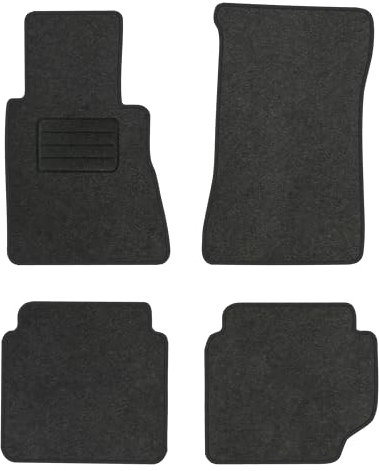TEXER Fussmatten passend fur Mercedes-Benz E-Klasa W123 1978-1985 ANTHRAZIT