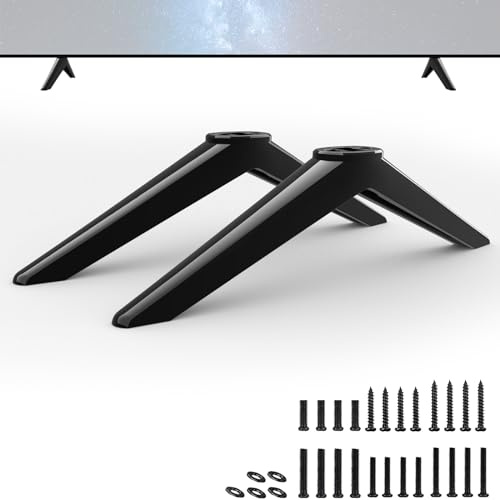 Dinghosen TV Base Stand for Philips TV Legs, Black