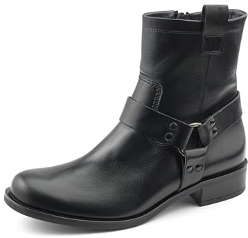 Paul Green Damen Bootie, Frauen Ankle Boots,knöchelhoch,reißverschluss,Bootee,Booties,halbstiefel,Kurzstiefel,Schwarz (Black),38.5 EU / 5.5 UK