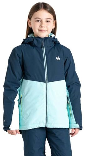 Dare2B Unisex Kids Imposeivjacket Ski Jacket, Moonlight Denim/Water Ballet, 5-6 Years EU