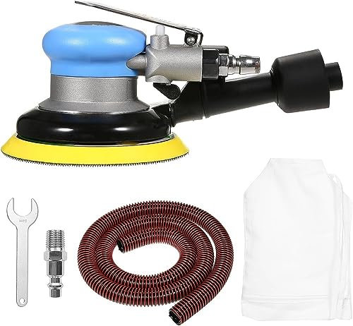 Polierer, 12,7 cm pneumatischer Schleifer, 12000 U/min, pneumatischer Handschleifer, professioneller luftbetriebener Schleifer, Polieren, Schleifen, für Auto, Metall, Holz, Wachs, Metallarbeiten