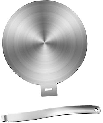 SHOWERORO Piastra Adattatrice per Induzione Diffusore di Calore Piastra A Induzione Portatile in Acciaio Inossidabile