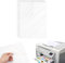 A4 Clear Sticker Paper Labels, 10 Sheets Waterproof Printable Vinyl Stickers Paper, Self-Adhesive Vinyl Inkjet Film Decal, Quick Drying Transparent Paper Printable for Inkjet Laser Printers, 297x210mm