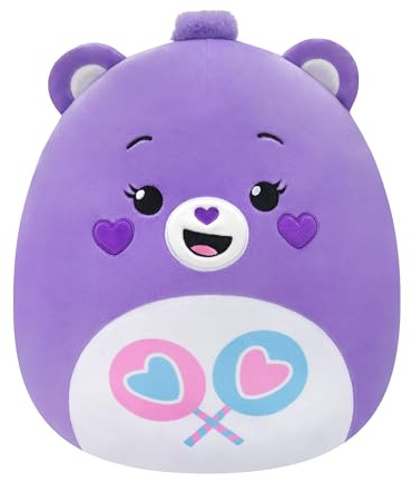 Squishmallows Care Bears | Share Bear 12inch Plush | Collectable Cute Plush Toy, Cuddly Toys for Children, Soft Toys, Cute Teddies Suitable for Girls and Boys Ages 3
