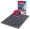 Vileda Alfombrilla de goteo para platos (30 x 40 cm, antideslizante, enrollable, ahorra espacio, ideal para vajilla, cubiertos y vasos, escurridor TPR)