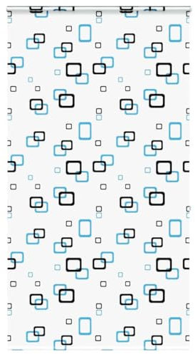 vidaXL Duschrollo mit Kassette 130x240 cm Stoffbreite 126 cm, Duschvorhang, Badewannenvorhang, Seitenzugrollo, Dusche Rollo, Badewannenrollo