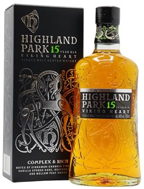 Highland Park - Viking Heart Single Malt Scotch - 15 year old Whisky 70cl 44% ABV