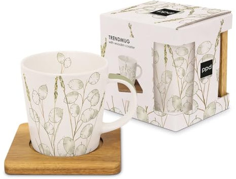 Celerina Trend Mug nature, ppd Tasse incl. Untersetzer, 161202380