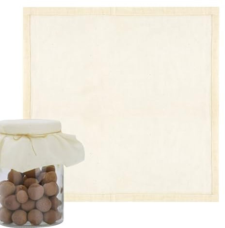 Raypontia 3 paños de filtro de alimentos para cocina, de algodón, 50 cm, paño de serigrafía, toalla de paso, reutilizable, yogur, para queso, leche de nueces, bayas, zumo de frutas, zumo de verduras