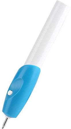 Gravurstift, 1PC Gravurwerkzeug Mini Graveur Stift für Glas, Metall, Kunststoff, Holz - Angetrieben von Batterie (nicht inbegriffen)