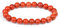 XIANNVXI Roter Jaspis Armband 8mm Perlen Rot Perlenarmband Kristalle Armband Echte Roter Stein Armbänder Damen Geschenk für Mama