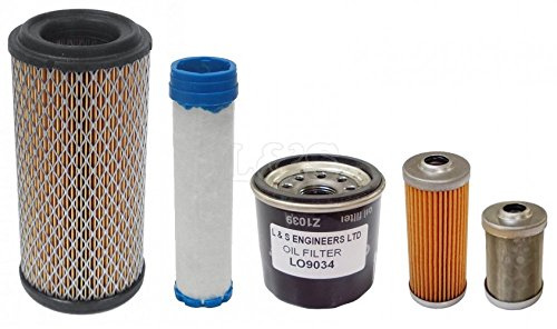 Filter Service Kit for Takeuchi TB108, TB016 & TB014 Mini DiggersExcavators