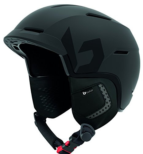 BOLLÈ Herren Motive Skihelme, Full Black, 55-59 cm