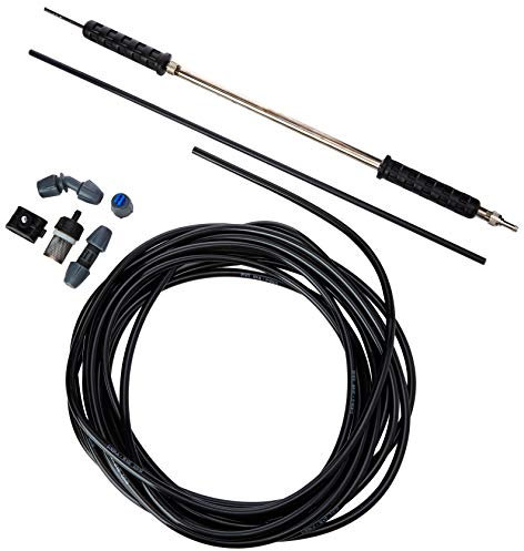 Hozelock - Pulverizador Seringa: Ideal para tratamientos Superiores, Manguera de 10 m, Extensor de Boquilla de 60 cm, Uso en Coches, techos, árboles para un Mejor Acceso [4411 0000]