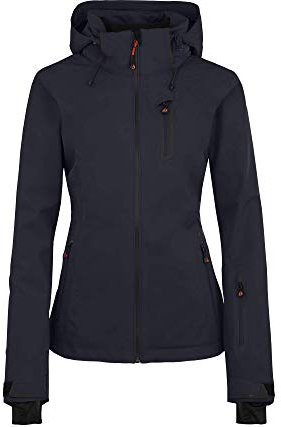 Bergson Nice Light | Damen Skijacke & Outdoorjacke, gefüttert, 20000 mm Wassersäule, Night Sky [367], 40 - Damen