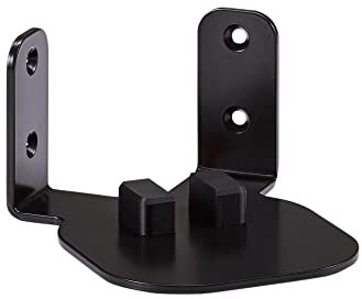 SX-Concept® - Wandhalterung für Sonos One/Sonos One SL/Sonos Play 1 | Eck-Variante | super Raumklang & platzsparend | Made in Germany schwarz