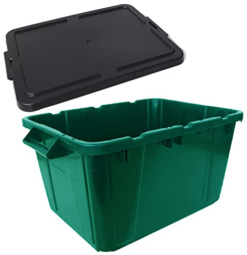 Ergo Box Green 55L & Black Lid