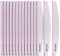 15pcs Professional Nail Files 100/180 Grit, FANDAMEI Premium Nail Boards Double Sided Fingernail Files, Nail Buffer Files Emery Boards for Nails Pet Manicure Tools Files Home & Salon Use, Half-Moon