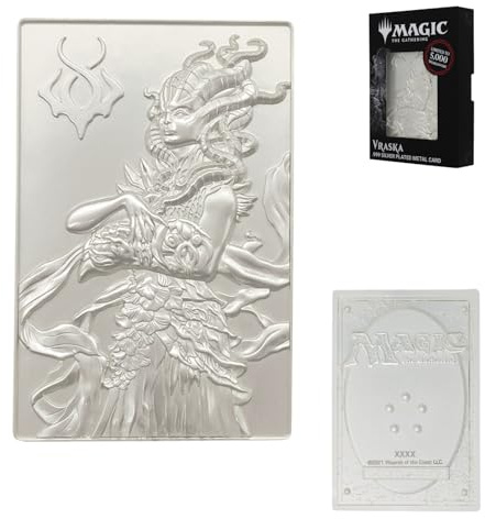Magic: The Gathering Limited Edition .999 Silver Plated Liliana Vess Collectible – Official Numbered Display Piece – MTG Gift for Players & Fans – Premium Decorative Item