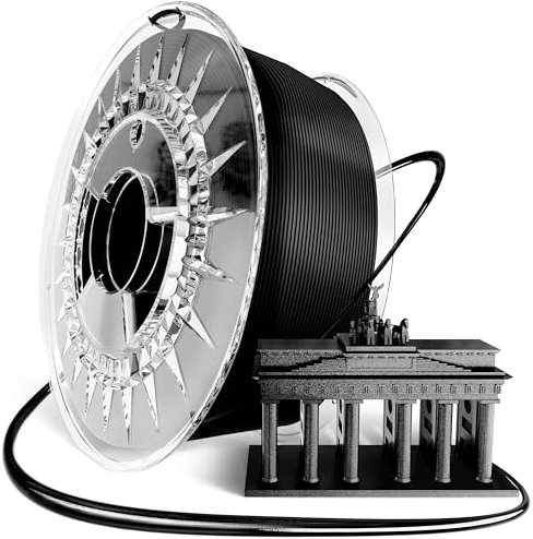 Vision 3D® PETG Filament 1.75 - [1KG Spule] 3D Drucker Filament PETG - Wasserfest, Hitze- & UV-beständig - Outdoor geeignet - kompatibel mit FDM 3D-Druckern incl. Slipbag