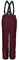 killtec Mädchen Skihose/Funktionshose mit abzippbarem Latz KSW 77 GRLS SKI PNTS, tiefrot, 128, 37258-000