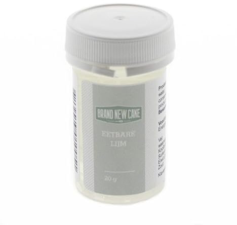 BrandNewCake® Essbarer Kleber 20g - Perfekt für Dekoration und Verzierung von Kuchen und Torten