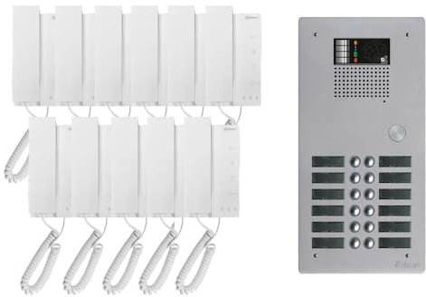 Kit interphone Audio Bus G2P 11 appels - GKAG2P/211