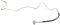 F.BECKER_LINE Bremsschlauch Hinten (11010179) passend für SKODA Rapid Golf IV VW Bora