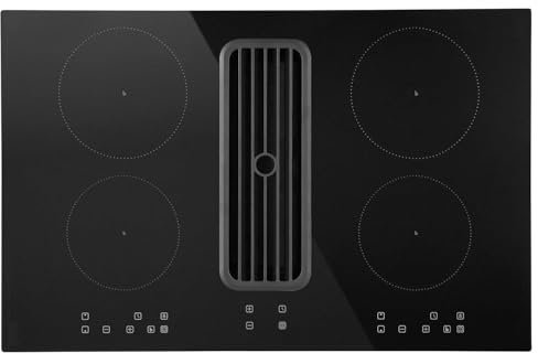electriQ 80cm 4 Zone Venting Induction Hob