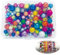 200 Stück reflektierende Perlen, 6/8/10/12 mm, 3d-Illusion (Mix bunt), Wunderperlen, Bunte Bastelperlen, Hübsch Unter Lichtt, Acrylperlen für Armbänder Ketten DIY Schmuck Basteln