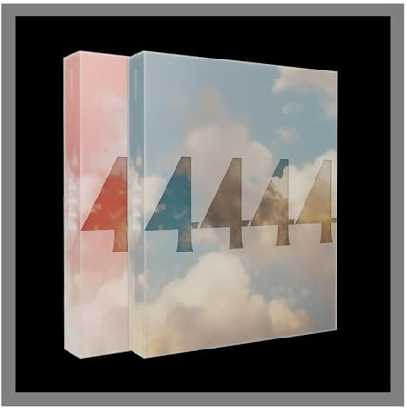 WOOSUNG (The Rose) 4444 Album [DELUXE Blue ver. ]+Tracking number