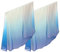 Yeory Anbetungsflaggen, 2pcs Tanzflaggen, 87x55in Semicircle Flags, Metallic Worship Banner, Style1 Seidenbanner, Anbetungsflaggen für Tanz