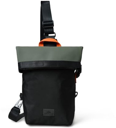 Freibeutler Crossbody Bag Alma PU Edition Schwarz/Oliv