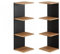 Vicco Wandregal Paolo, hängendes Regal, Anthrazit, 30 x 95 cm 2er Set