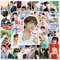 2 X 50 Stück Kpop BTS Aufkleber, Kpop BTS Sticker Set, Mini Foto Stickers Set, wasserdichte Vinyl Sticker für Laptop Kinder Autos Motorrad Gepäck Computer Aufkleber Graffiti Decal