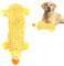 Landrain Anti Stress Ente Hund, Hundespielzeug Ente, Antistressente für Hunde,32 * 8 * 3cm,Gelb