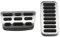 Auto Pedale Gaspedal Für Hyundai Für Elantra Für I30 Für Kona 2017 2018 2019 2020 2021 Autopedale Abdeckung Edelstahl Gas Bremspedal(at)
