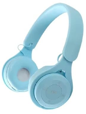 GOLTAK Kids Childrens Headphones Wireless Bluetooth Headset On Ear Earphone Foldable (Blue)