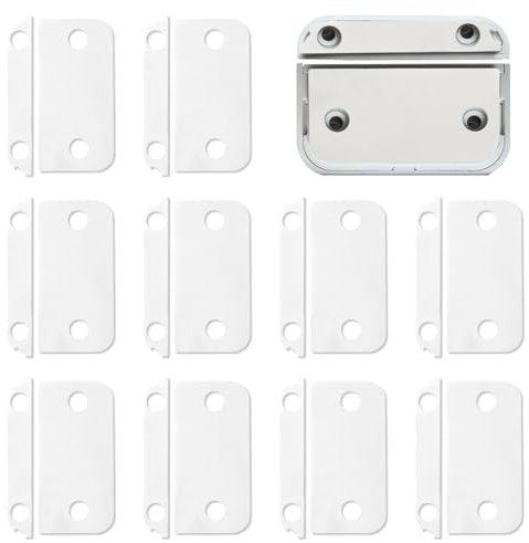 BOXOB 10 Pairs Ring Transducer Adhesive, Durable Double Sided Pad Ring Alarm Adhesive Replacement Tape for Contact Sensor and Magnet for Easy Installation (2nd Generation)