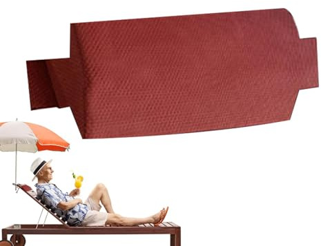 FVPKYUR 35×15cm Kopfkissen Für Relaxsessel, Nackenkissen Für Gartenstühle, Sonnenliege Kopfkissen, Terrassenstühle Kopfstütze Kissen, Liegen Auflagen Kissen Für Draußen Liegestuhl Sonnenliege